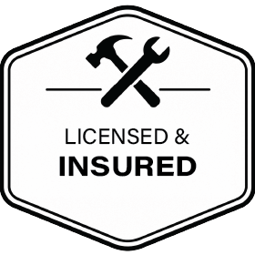 Licensed and Insured Badge