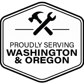 Proudly Serving Washington & Oregon Badge